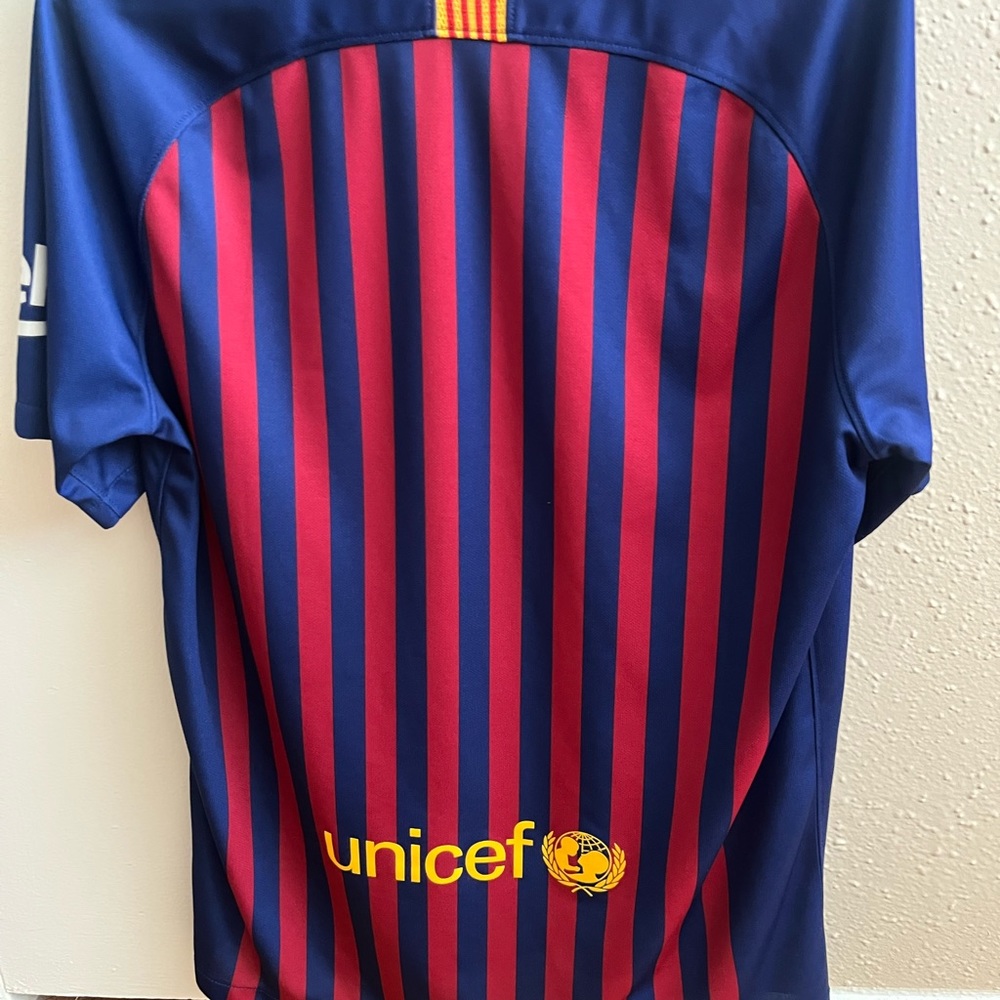 Barcelona jersey, home jersey, nike, good condition